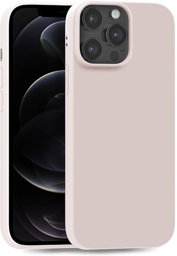 MyGadget Cover per iPhone 12 | 12 Pro Custodia Protettiva in Silicone Morbido Case TPU Flessibile - Protezione Antiurto & Antigraffio Rosa pallido