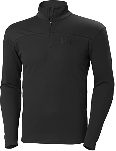 Helly Hansen Herren HP 1/2 Zip Pullover, Ebenholz, XL