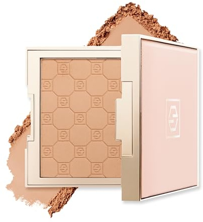 Jouer Soft Focus Hydrate & Setting Powder - Pressed Powder with Matte Finish - Blurring Powder for Fine Lines and Pores - Set Face Makeup Foundation or Concealer - Medium