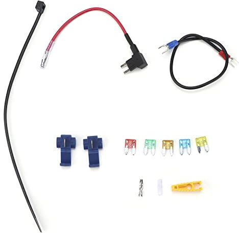 12 Stück Add A Circuit Adapter Sicherung für Shahnhalter Flachsicherung für Autoalarm GPS DVD-Player 24 V