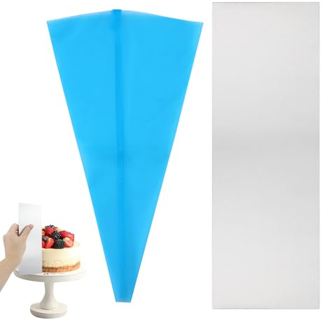 Grattoir et Gâteau Argent en Acier Inoxydable Lisseur à Gâteau Spatule Accessoires de Cuisine