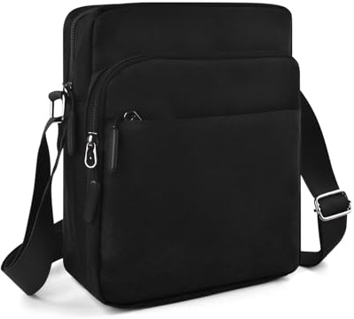 BROTOU Umhängetasche, Schultertasche für Herren, Handytasche Crossbody bag Tasche herren, Messenger Bag für Tägliches Leben Reise