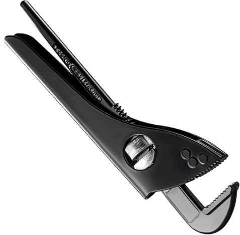 1 alicates hidráulicos para bomba de agua | llave hidráulica de mango corto | perilla moleteada robusta sofisticada, abrazadera de manguera de agua para tubos en forma, tubos redondos y