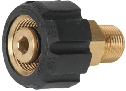 KESOTO Conexión de Adaptador para Limpiador de Alta Presión, Conexión Rápida para Limpieza del Hogar Y del Automóvil.