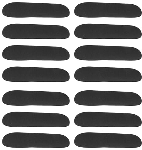 PENIKOKO 20 Stück Vorgeschnittenes Schaumstoff Grip Tape Weiß 9,4 X 3cm Selbstklebendes Anti Rutsch Griffband für Fingerboard Decks mit Angenehmer Haptik und Universeller Kompatibilität