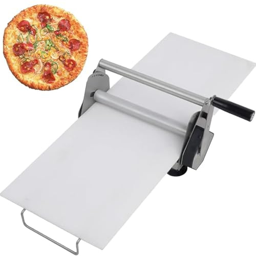 Macchina per impastare manuale con spessore regolabile per pizza fatta in casa, cornetti, pasticceria e preparazione biscotti