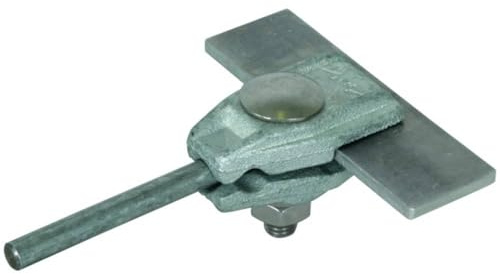 Dehn 371009 – Dreistockklemme Verbindung Blech längs für RD 7 – 10 mm TG/tZn