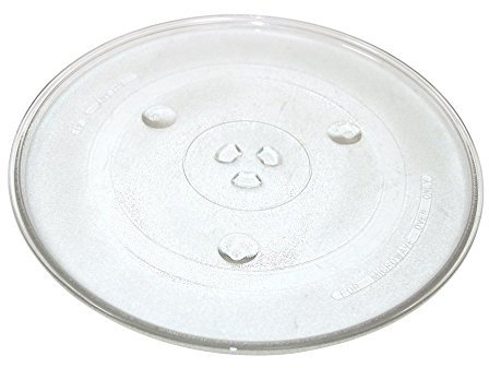 Qualtex Piatto di Vetro Girevole Universale per Microonde