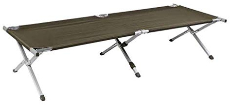 Mil-Tec Unisex – Erwachsene US type Feldbett, oliv, 210 x 70 42 cm EU