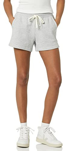 Amazon Essentials Mujer Pantalón Corto de Forro Polar con Bolsillos