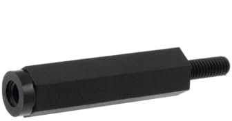 10X 289X60 Distanzmuffe mit Gewinde sechskant Polyamid M6 M6 L: 60mm DREMEC