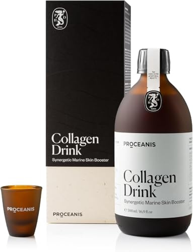 PROCEANIS Marine Collagen Drink - fruchtig lecker - Kollagenaufbau über Nacht - Premium Fisch Kollagen zum Trinken (20 Tage Skin Kur)