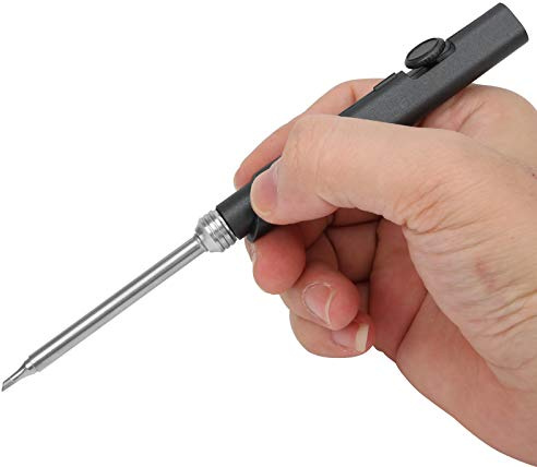 SH72 Fer à souder électrique 65 W, fer à souder électrique à chauffage rapide, température réglable, mini outil de soudage portable avec tête BC2 pour réparation d'appareils ménagers, composants
