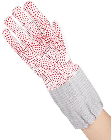 DJJYCTNM Fechten – Degen- und Florett-Fechthandschuh – Elektrosäbel, Nicht waschbare Fechthandschuhe (Color : Right Hand, Size : S)