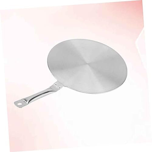 Amosfun Induction Cooker Thermal Guide Plate Stainless Steel Heat Converter Disk 24# Single Unit Compatible Electric Cooktops Suitable for Cooking and Baking