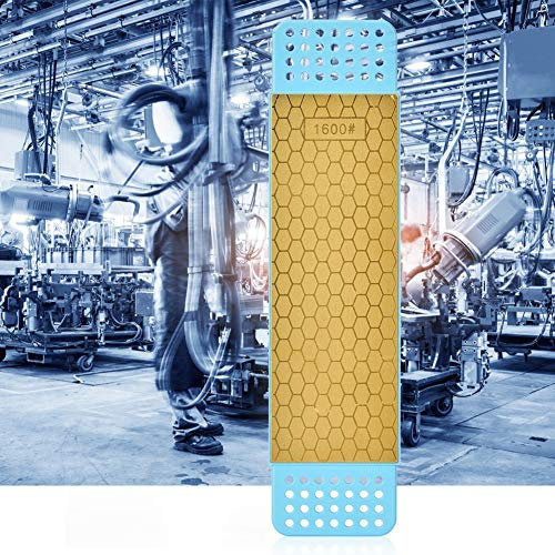 Pierre à Aiguiser Diamant Grains 800-1600 pour Patins à Glace, Double Face, Haute Précision