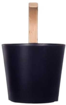 Fenteer Secchio per sauna e mestolo Attrezzatura per sauna 5L, set di accessori per sauna Contenitore di stoccaggio per bagno