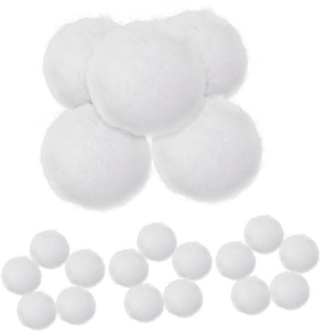 DIYEAH 20stücke Filzkugeln Zum Basteln Handgefertigte Wollfilzbälle Kleine Wollfilzdekoration Gefilzte Wollornamente DIY-Dekoration Für Heim Und Party