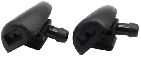 BASPHHH Spruzzatore lavavetri Compatibile con Peugeot per 407 2003-2010 Ugello spruzzatore tergicristallo Anteriore Ugello lavavetri Parabrezza 6438J2 6438E6