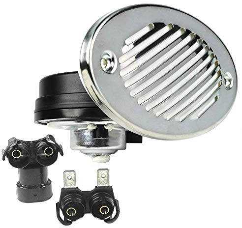 Seachoice Hidden Boat Horn, ABYC and NMMA Standard, Stainless Steel Cover