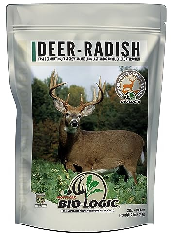 BioLogic Deer Radish Food Plot Seed, 2lb (Plants 1/4 Acre)