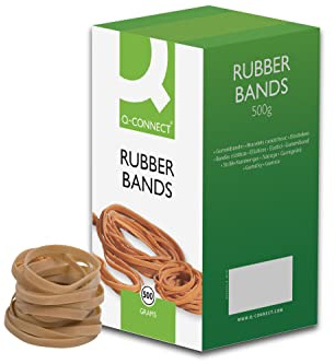 Q-Connect Rubber Bands No.64 88.9 x 6.3mm 500g KF10549