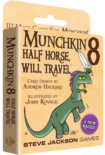 Steve Jackson Games 1485 - Munchkin 8 - Half Horse, Will Travel