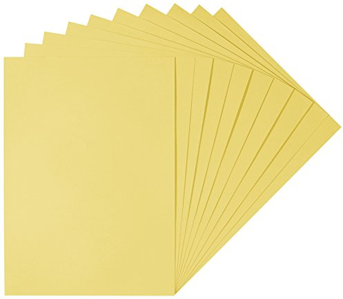 Herlitz 227108 Ritkort 50 x 70 cm, Vit (förpackning med 10) Guld