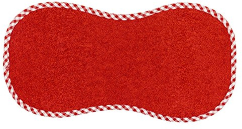 Efie Spucktuch Spucki rot, kontrolliert biologischer Anbau (organic), Made in Germany