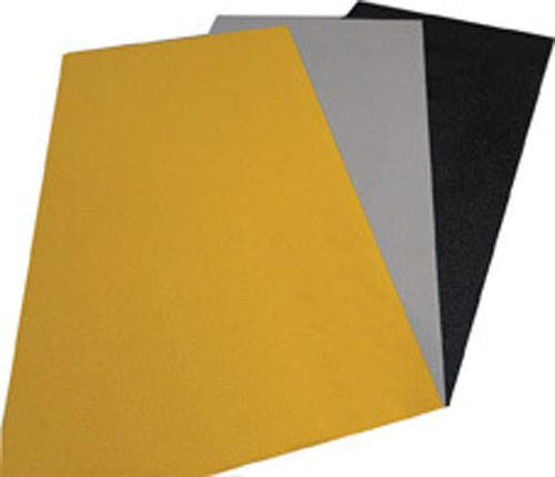 Placa de fibra de vidrio 1 mx1 mx4 mm GRP antideslizante paneles (gris)