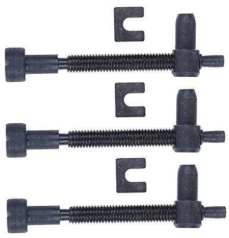 Hippotech Pack of 3 Chain Adjuster Tensioner Screw for Husqvarna 61 66 266 268 272 281 288 162 181 281XP 501537101 Chainsaw