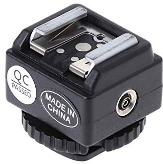 WOWOWO Adaptateur de convertisseur de Griffe C-N2 Kit de Port de synchronisation PC pour Flash à caméra