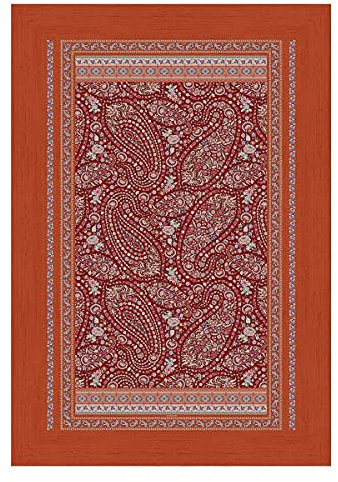 Bassetti Plaid Piazza di Spagna R1 Rosso Baumwolle, Größe: 135cm x 190cm, 9314420