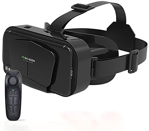 Auriculares VR Realidad Virtual 3D, Gafas Gafas VR, Para 4.7-7.2 Pulgadas Smartphone Anteojos VR Gafas Caja Para Que Niños Jueguen Juegos VR/Películas 3D Anti-Blue Light ( Color : Black , Size : Y1 )