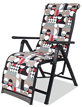 TONZN Sonnenliegen, Liegestühle, Freizeitstühle, Strandstühle, Schwerelosigkeitsstühle, Bürocomputerstühle, Strandterrassen-Garten-Campingstühle, extra breit 60 cm (Col (12)
