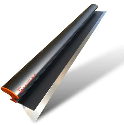 Skimming Spatula by Skimflex – Ultraflex 1000mm 40 Flexible Plastering Tool Set for Drywall | Filling Knife, Blade Scraper & Trowel Set for Smooth Finish | Pole Compatible Stainless Steel Blade
