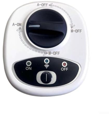 SPORTARC WiFi Wasserventil Controller, Wireless Water Timer Automatische Bewässerung Bewässerungstimer, Wasserventil Smart WiFi Wasserabsperrventil für DN15/DN20/DN25 (DN15)