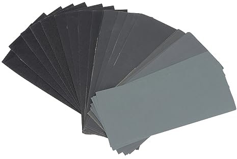 42 Stück 120 3000 nasses, trockenes Schleifpapier nass u Polierschleifpapier Schleifpapier aus Metall nassschleifpapier sandpapier Nass- und Trockenschleifpapier Holz malen