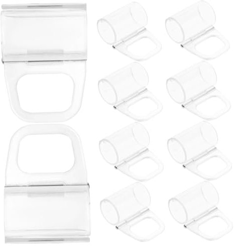 Cabilock Cenefas De Tirador Abrazadera De para Manija De Persiana Enrollable 20 Ventana Abs