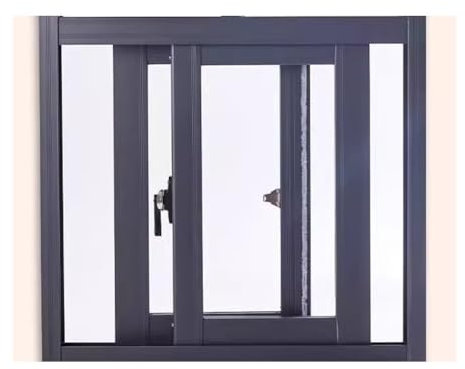 XILYZMO Tageslicht-Schiebefenster, Drücken Und Ziehen Mobilheimfenster, Isoliert Mit Fensterläden Aus Gehärtetem Glas, Bündig Montiertes Glasfenster Für Restaurant(60x80cm)