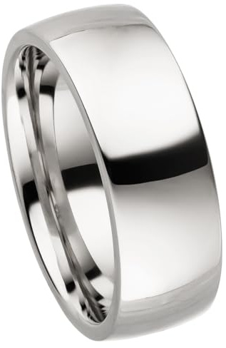 Kolibri Rings 925 Sterling Silber Ring 7mm Partnerring Ehering Freundschaftsring Unisex - Inkl. Gratis Gravur und Etui