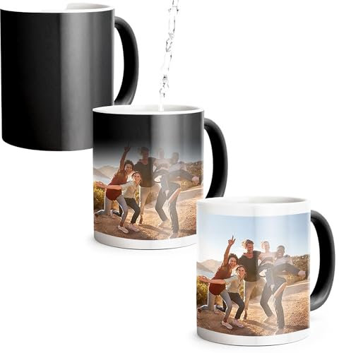 AL PRODUCTION Tazza Mug Personalizzata con Foto, Testo, Logo, Immagine - Ideale per la tua colazione (Magica)