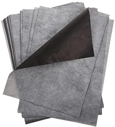 VILLCASE 100blätter Kohlepapier Für Transfer Graphit-kohlepapier Zum Nachzeichnen Zeichen Und Transparentpapier