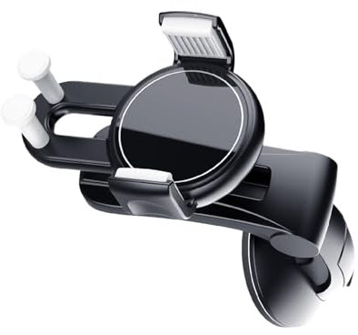 Kustimantu Soporte de ventosa para coche, soporte de ventosa para coche, montaje de succión fuerte ajustable en 360 grados, flexible – Accesorios robustos para coche, soporte de navegación para coche
