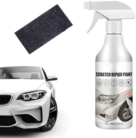 Myluatye Spray Reparador de Arañazos en Coche, Reparador Rápido de Arañazos, 60ml Pulverizador de Reparación de Arañazos, Car Spray Scratch Repair, Repara Fácilmente Arañazos de Pintura