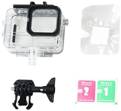 Custodia subacquea resistente per sport Protezioni per immersione da 60 m design antigoccia migliora la custodia impermeabile con tenuta a pressione