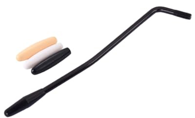 BESPORTBLE Brazo de Trémolo Reemplazo para Guitarra Eléctrica con Rosca de 6mm 3 Puntas de Metal Negro y Efectos de Vibrato para Partes de Guitarra