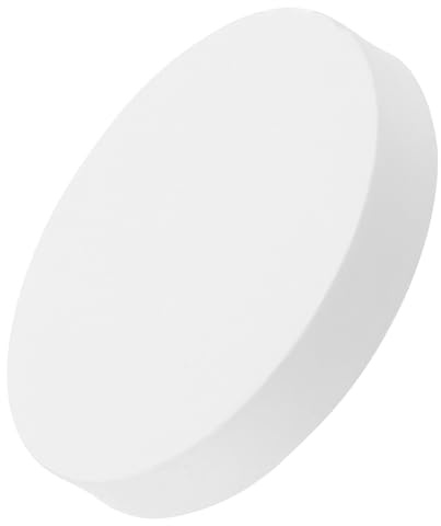 POPETPOP Pannello in Gesso Tondo 10X16 CM per Essiccazione Ceramica Base Portatile per Scultura in Argilla Strumento Fai da Te per Lavori Artigianali e Creazione Vasi in Ceramica