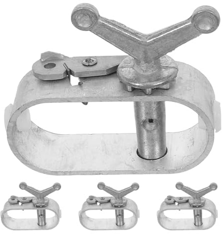 CIYODO Tenditore per Filo in Acciaio A3 4 Pezzi Utensile per Tensionamento Corde Presa Salda e Funzionamento Facile per Giardino e Corde Esterne