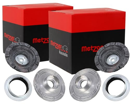 2X Metzger Domlager mit Wälzlager vorne Beidseitig